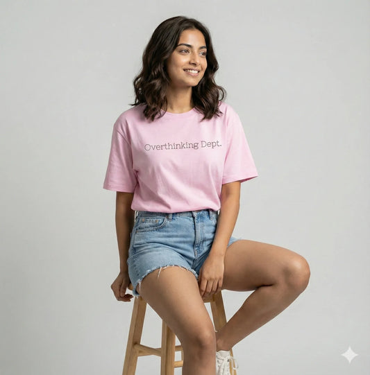 Overthinking Dept. – Oversized Tee - TRESSNY