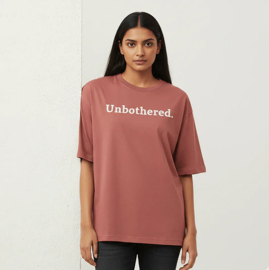 Unbothered Oversized Tee - TRESSNY