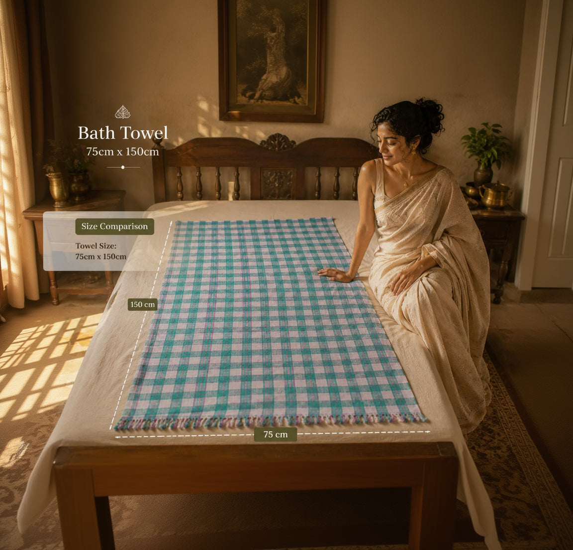 75x150cm traditional pure cotton bath towel size jpg – TRESSNY