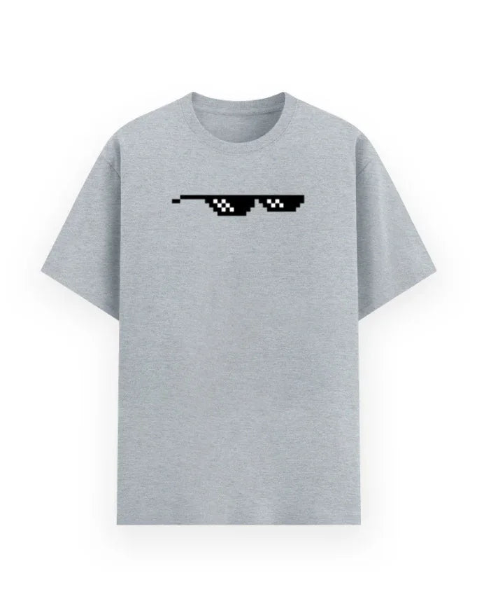 Deal With It Pixel Shades Tee - TRESSNY