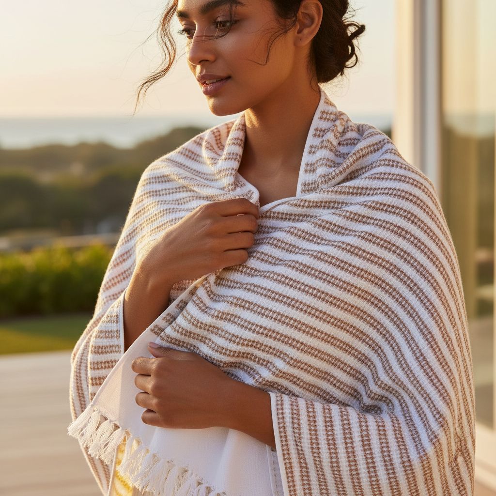Ultra-fast dry towel brown women's lifestyle – TRESSNY