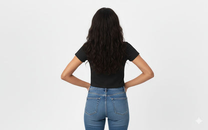 Caution Shines Too Bright Crop Top