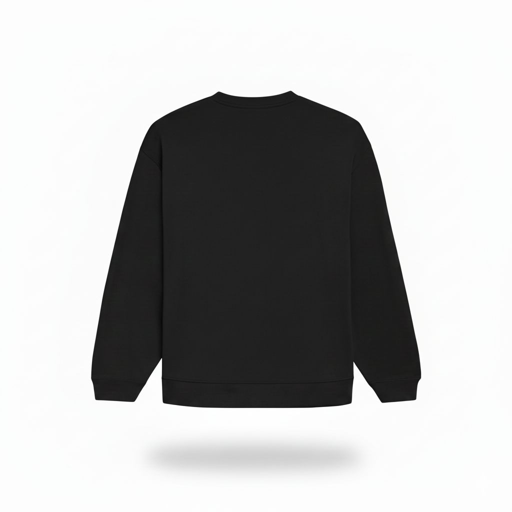 Chennai girl statement black sweatshirt back – TRESSNY