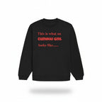 Chennai girl statement black sweatshirt – TRESSNY