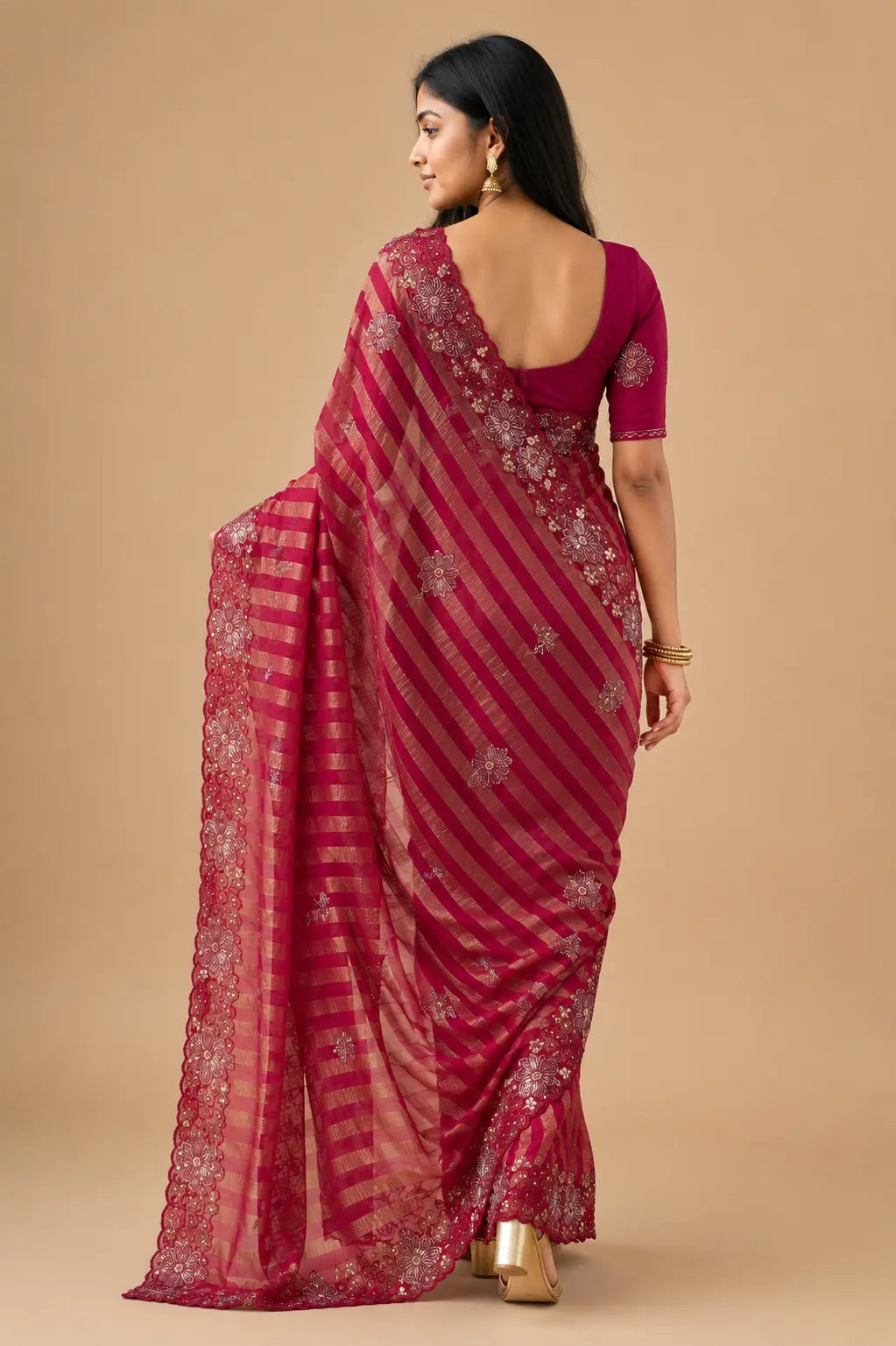Design-Yashmin - Back View | Women Fashion India