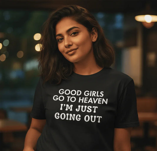 Good Girls Go to Heaven Tee - TRESSNY