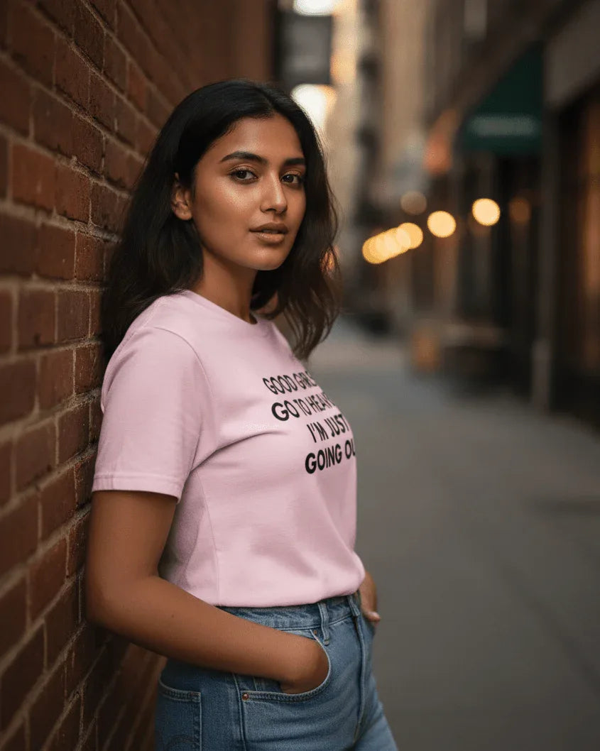 Good Girls Go To Heaven Tee - TRESSNY