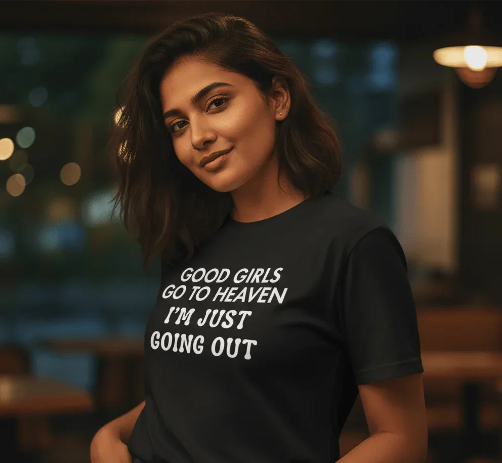 Good Girls Go to Heaven Tee - TRESSNY