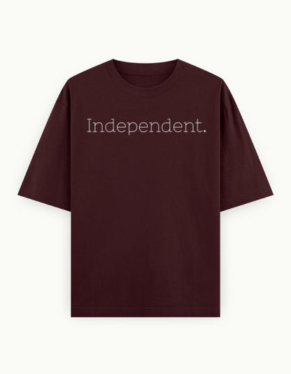 Independent Oversized Tee - TRESSNY - v-8B2m1CSCaVZV1McLNRcpub3frQnc8Xc=