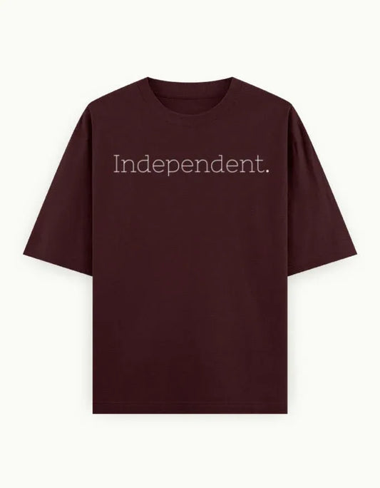 Independent Oversized Tee - TRESSNY
