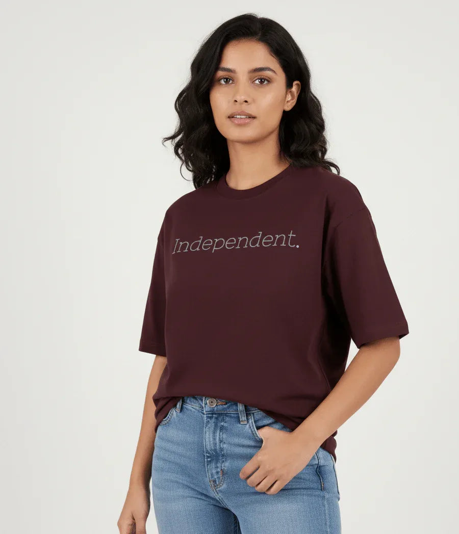 Independent Oversized Tee - TRESSNY
