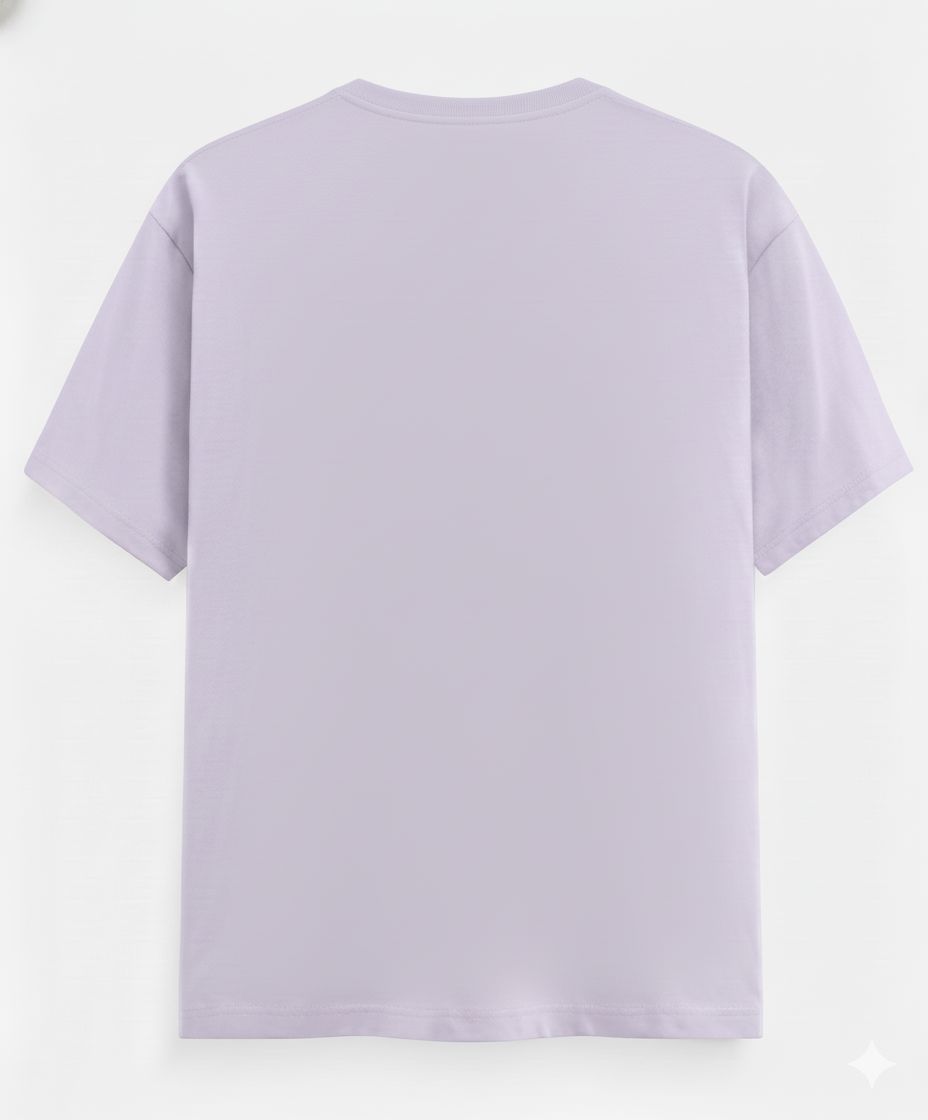 My life my terms womens cotton T-shirt lavender back – TRESSNY