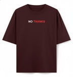 No thanks tee front – TRESSNY