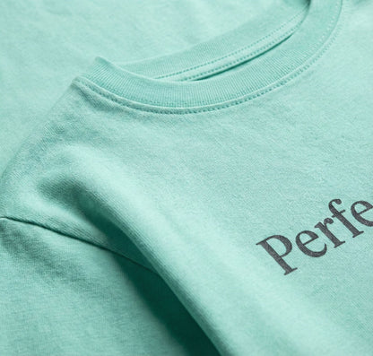 Perfect Person Oversized Cotton T-Shirt  for Women| Heavyweight 240 GSM