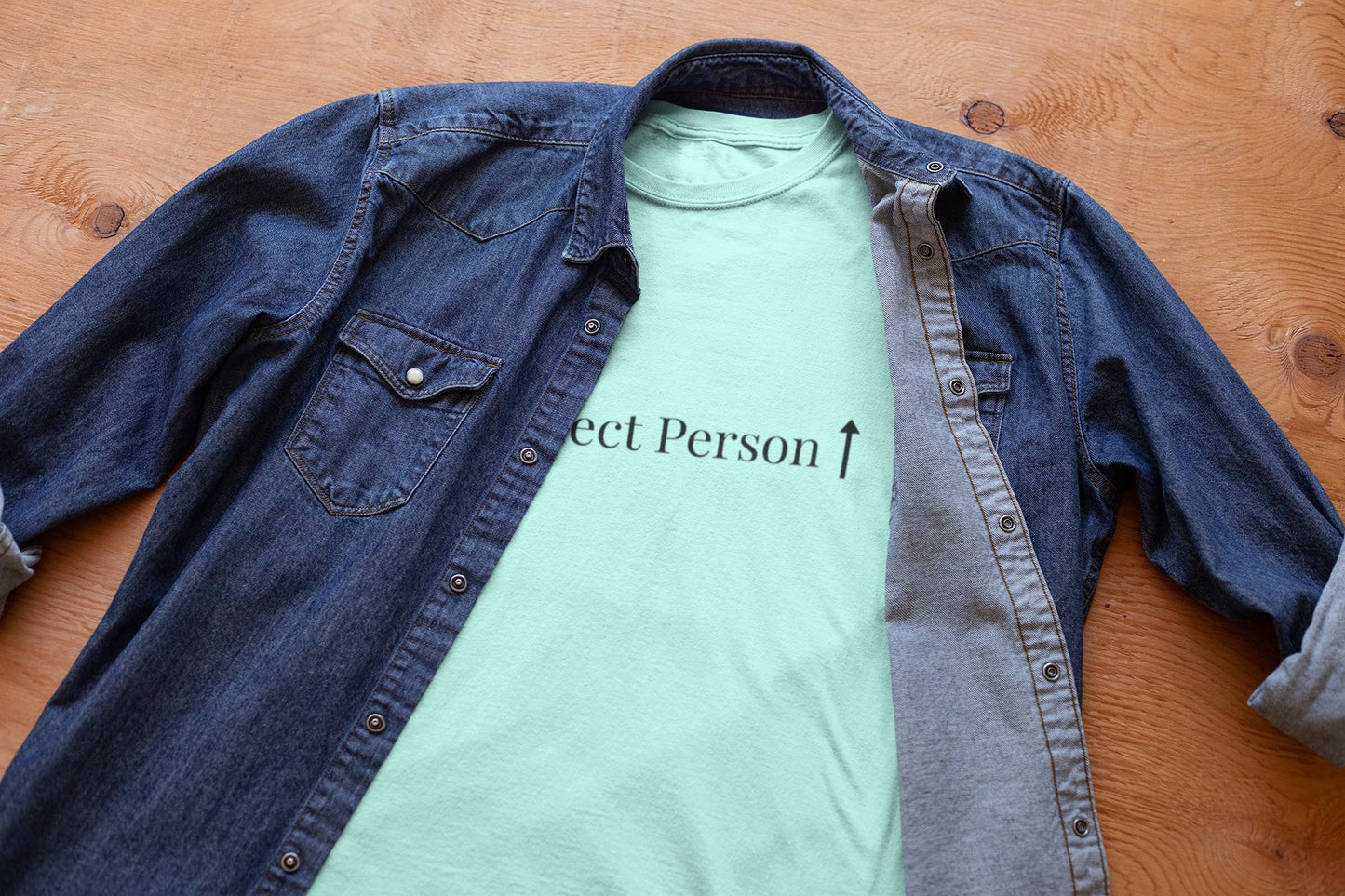 Perfect Person Oversized Cotton T-Shirt  for Women| Heavyweight 240 GSM