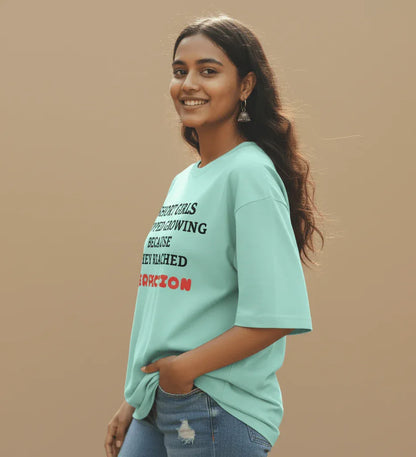 Short Girls Stopped Growing Because They Reached Perfection Oversized Tee - TRESSNY