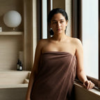 Bath towel woman wrapped 03 – TRESSNY
