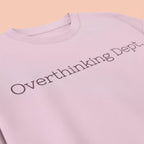 Corporate thinking oversized T-shirt close up – TRESSNY