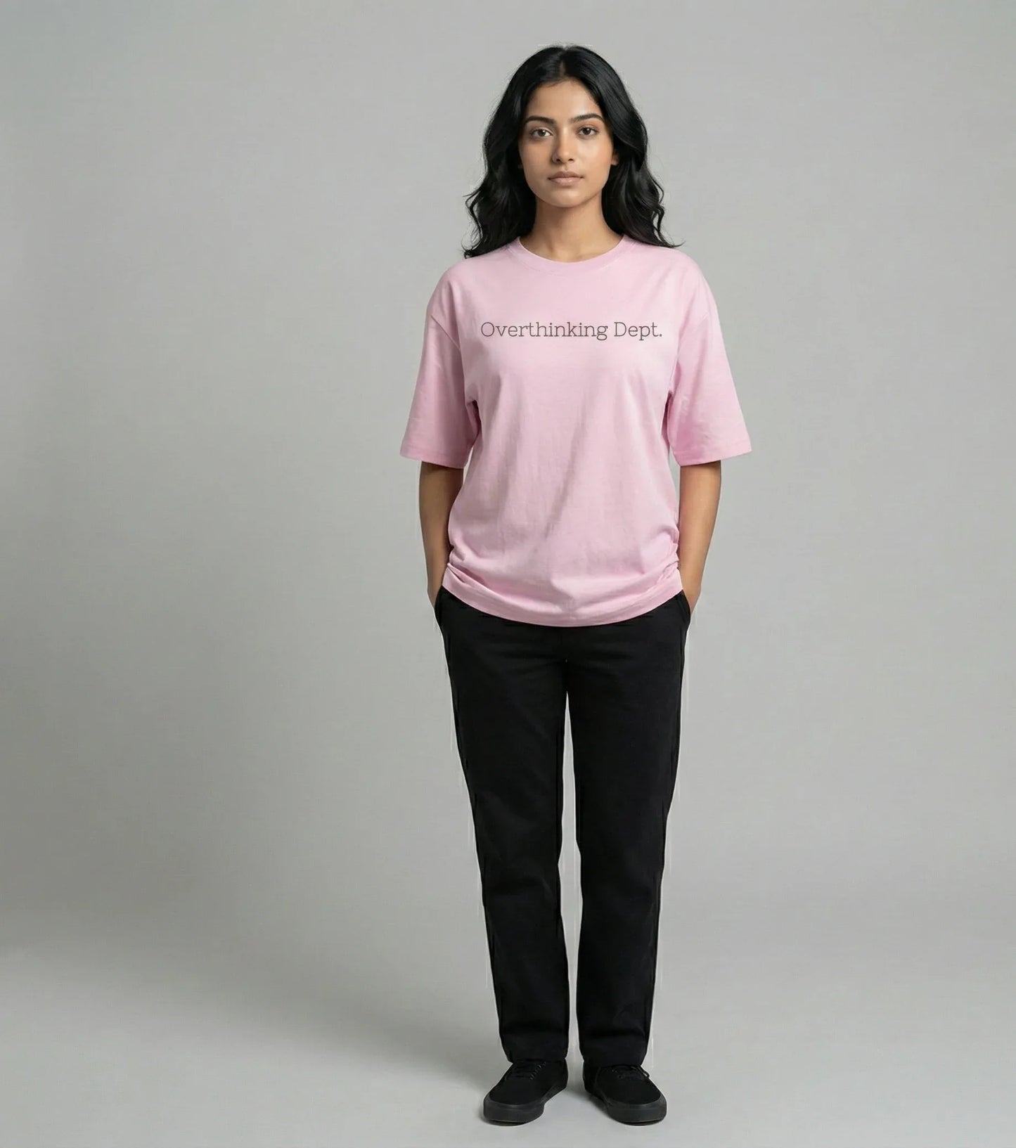 Overthinking Dept. – Oversized Tee - TRESSNY