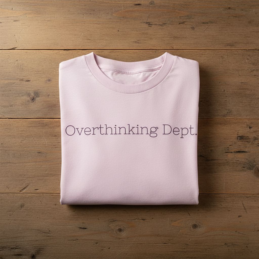 Overthinking Dept. – Oversized Tee