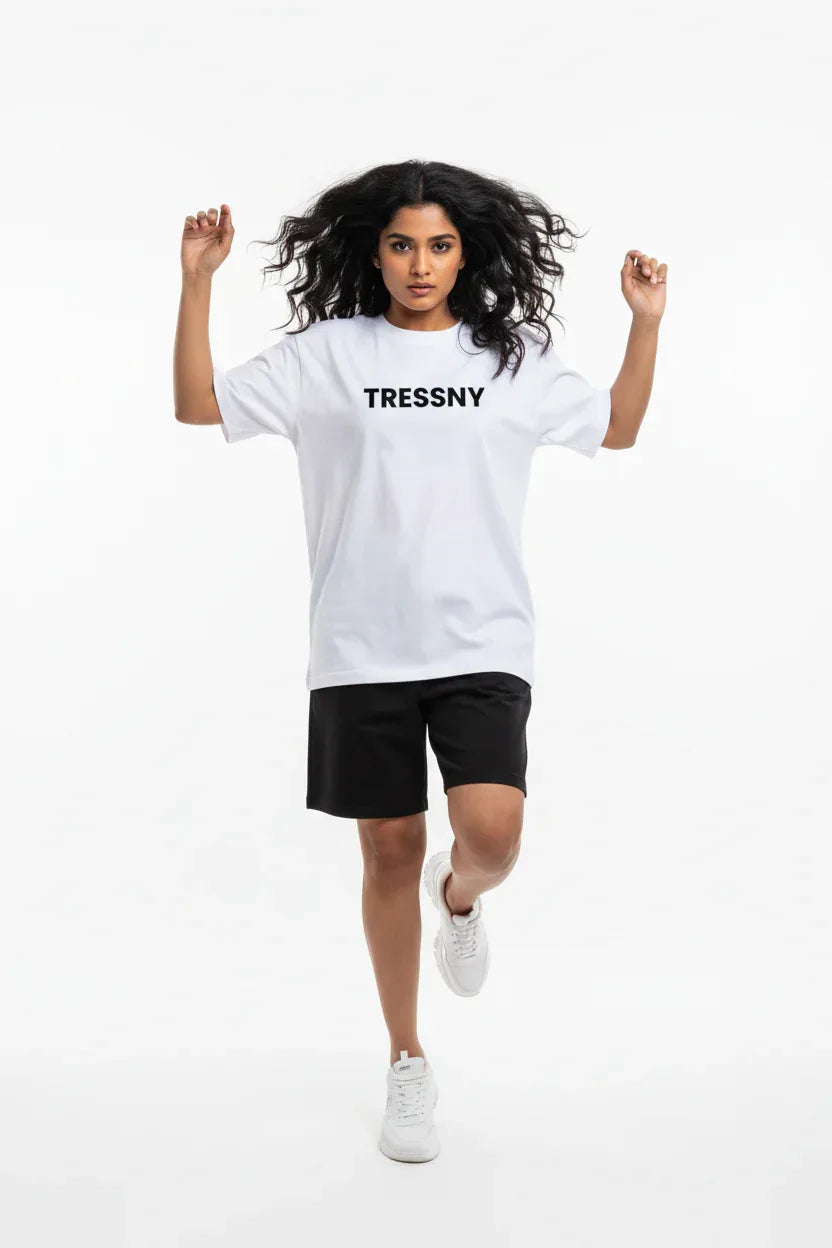 TRESSNY-Luxury-Car-Graphic-Oversized-Tee-White-Front-Hero
