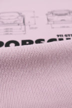 TRESSNY-Porsche-Tee-Pink-Fabric-Macro