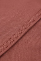 TRESSNY-Unbothered-Tee-Coral-Fabric-Detail